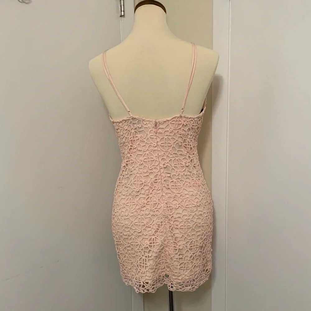 Forever 21 Plunging Neck Mini Dress